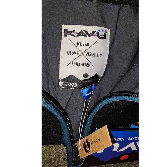 New Urban Outfitters Kavu Paneled Fleece Zip Jacket $120 X-SMALL - Picture 7 of 8